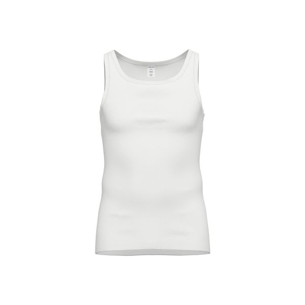 Unterhemd Ammann "Unterhemd Feinripp Unterhemd 1Er Pack", Herren, Gr. L, N-Gr, Weiß, Obermaterial: 100% Baumwolle Co., Unterhemden Unterhemd-image
