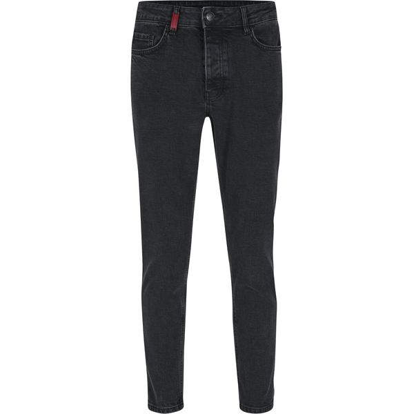 Bequeme Jeans 2Y Premium "2Y Premium Herren 2Y Basic Slim Fit Denim", Herren, Gr. 28, NormalgrößEn, Schwarz (Washedschwarz), 98% Baumwolle, 2% Elasthan, Unifarben, Jeans-image