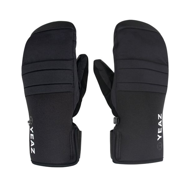 Skihandschuhe Yeaz "Fausthandschuhe Pow" Gr. 10, Schwarz, Handschuhe, Damen, 10, Obermaterial: 65% Nylon Ny. 35% Polyester Pes.-image