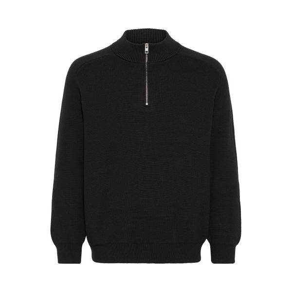Troyer Solid "Troyer Sdsylvester", Herren, Gr. S, Schwarz (True Schwarz), Obermaterial: 100% Baumwolle Co., Pullover Troyer-image