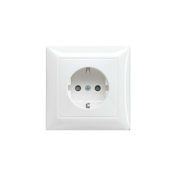 Busch-Jaeger Schuko Steckdose Alpinweiß 20 EUJB-914 (2CKA002013A5394)-image