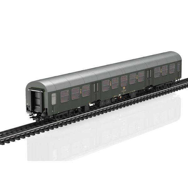 Personenwagen MÄRklin "Personenwagen-Set HalberstäDter Mitteleinstiegswagen - 42580", GrüN, Modelleisenbahn-Fahrzeuge, Kinder, Kunststoff, Metall, Mit Beleuchtung-image