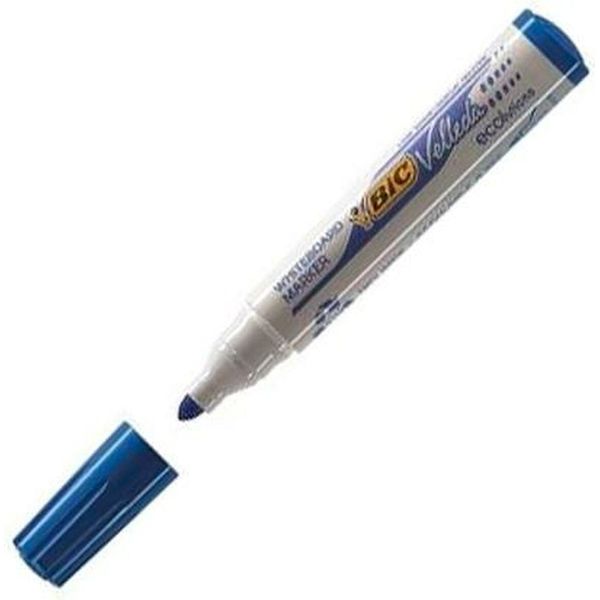 Bic Whiteboard Velleda Ecolutions 1701 Evidenziatore 12 Pz Blu-image