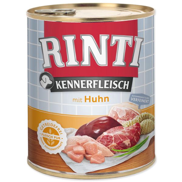 Rinti 800Gx12 Carne Da Intenditore Pollo Lattina-image