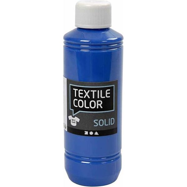 Textile Color Vernice Tessile Coprente - Blu Brillante, 250Ml-image
