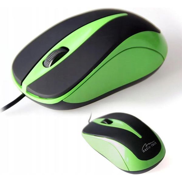 Media-Tech Plano Mouse Usb Tipo-A Ottico 800 Dpi-image