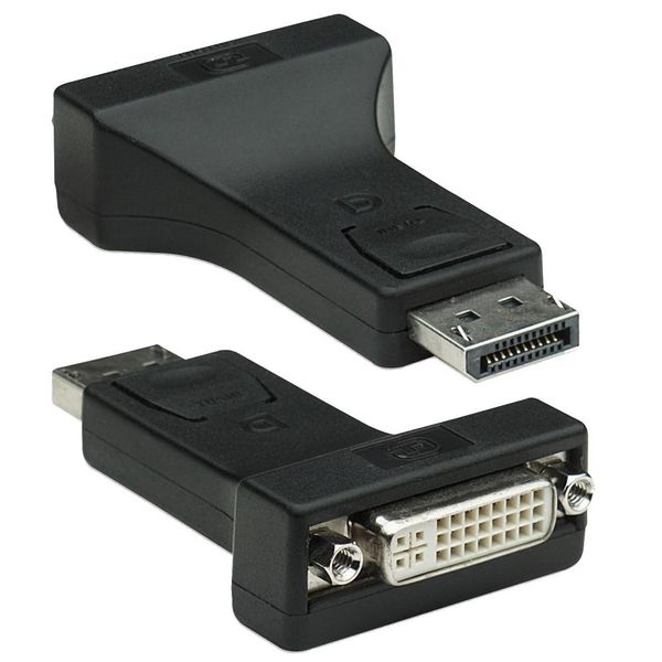 Techly IADAP-DSP-229 Techly Adapter - Displayport Stecker Auf DVI-I 24+5 Buchse-image