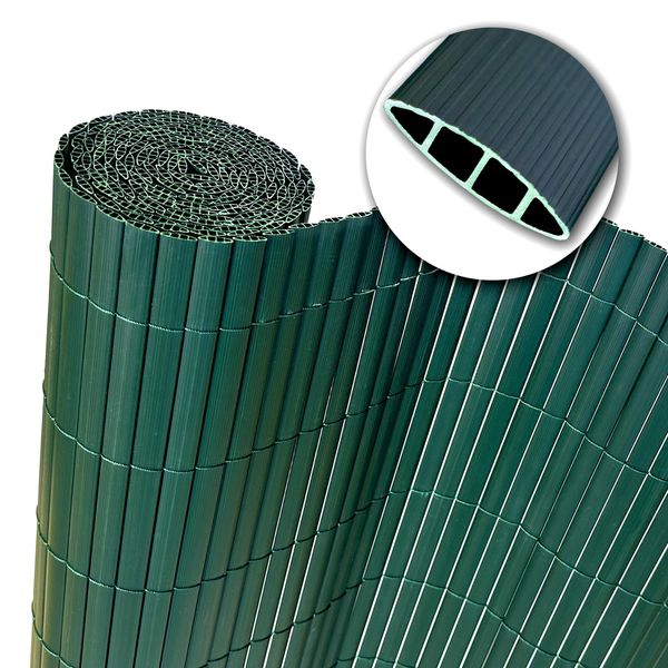 Floordirekt Recinzione In Pvc Per Balcone E Giardino, Resistente Alle Intemperie E Ai Raggi Uv, Protezione Flessibile In Plastica, Facile Da Pulire, Diverse Dimensioni-image