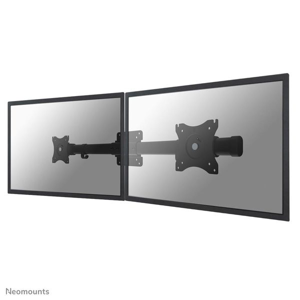 Neomounts FPMA-CB100BLACK Supporto Per Monitor Neomounts FPMA-CB100BLACK Nero Per 2 Monitor-image