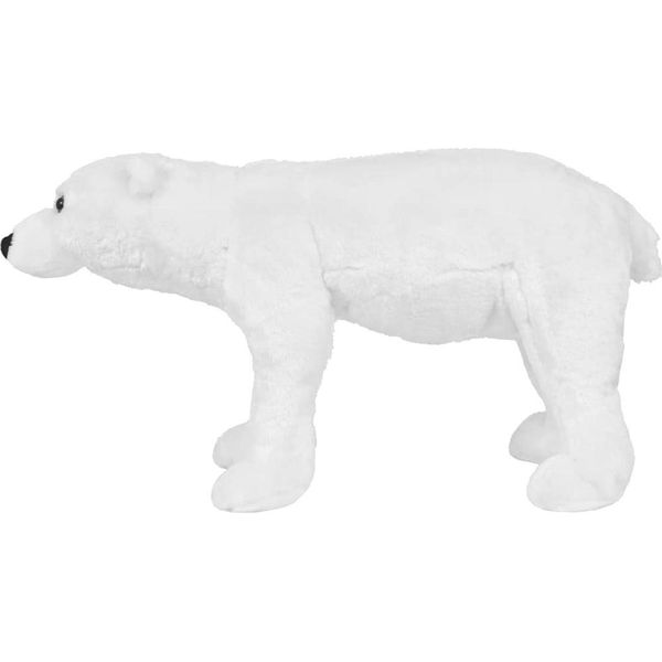 Vidaxl Giocattolo Di Peluche Orso Polare In Piedi Peluche Bianco Xxl-image