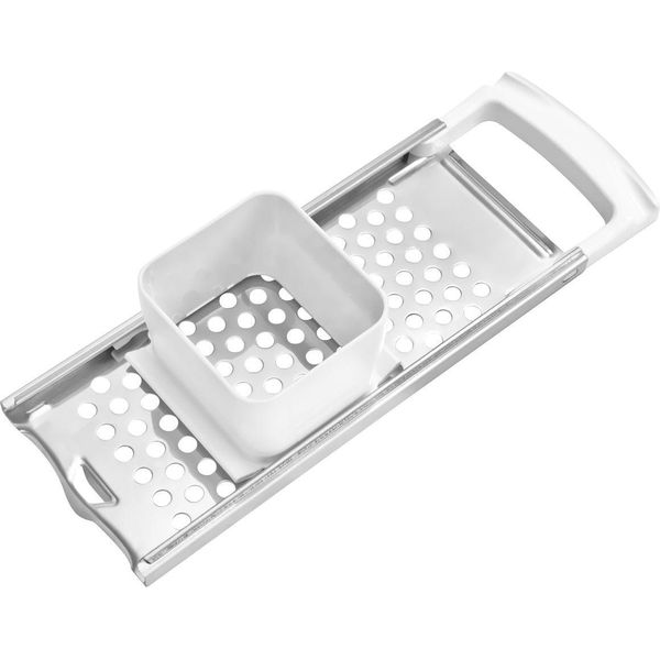 Fackelmann Affetta Spaetzle Corto Arcadalina, Grattugia Per Spaetzle, Affetta Spaetzle Professionale Classico, In Acciaio Inox, Per Spaetzle Corti (Colore: Bianco/Argento)-image