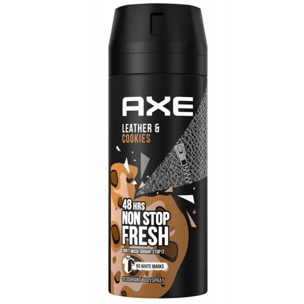 Axe Deodorant Bodyspray Collision Leather+Cookies 150Ml-image