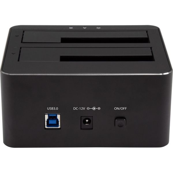 Startech.Com Dual Bay Sata Hdd Docking Station - Per 2 X 2,5 / 3,5" Sata Ssd / Hdd - Hot Swap - Hard Drive Docking Station - Ssd Dock - Hdd Docking Station Alloggiamenti: 2 - 2,5"", 3,5"" (6,4 Cm, 8,9 Cm)"-image