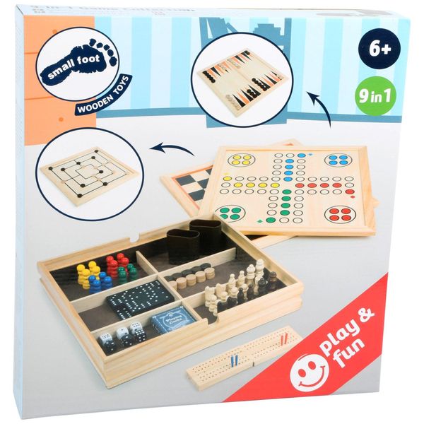 Collezione Di Giochi Per Piccoli Piedi 9 In 1 11277 Collezione Di Giochi Multicolore-image