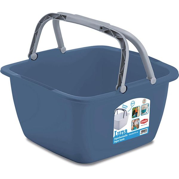 Lavello Quadrato Luna 40Cm (18,5L) Con Maniglie Ph Mix Colors-image