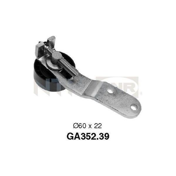 Snr GA352.39 Puleggia Tendicinghia Cinghia Trapezoidale Scanalata Per Ford Fiesta Iii (Gfj) Escort Vi Cabrio (All) Escort Vi Berlina (Gal, Aal, Abl) Escort Vi Station Wagon-image