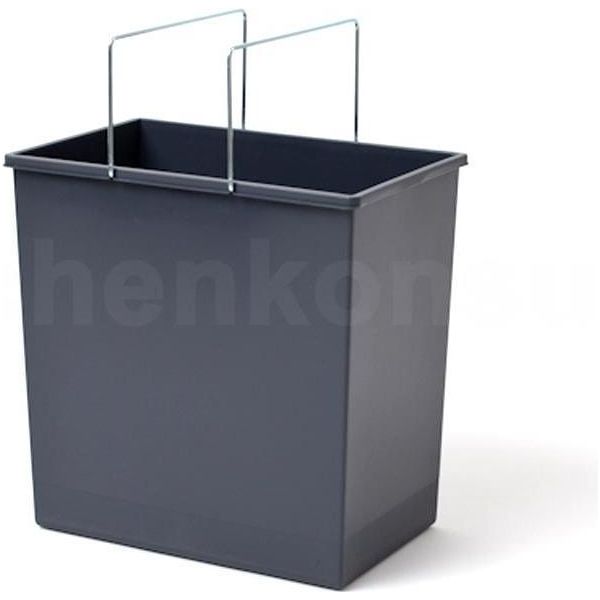 Cestino Interno Hailo 1050209 Grigio Scuro 24 L 345 X 220 X 350 Mm 2 Maniglie-image