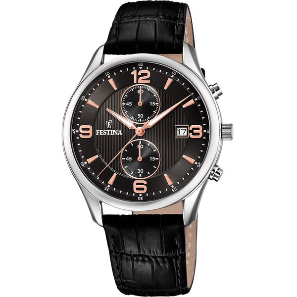 Festina - Orologio Da Polso - Uomo - Cronografo - F6855/7 - Cronografo Senza Tempo-image