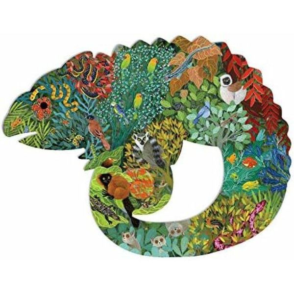Djeco Djeco Forminė DėLionė - Chameleonas (150 Detalių) ( DJ07655 )-image