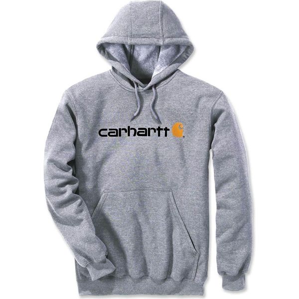 Camicia Con Cappuccio Carhartt Con Logo, Colore:Grigio Chiaro, Taglia:Xl-image
