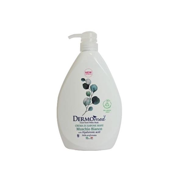 Dermomed Sapone Liquido Al Muschio Bianco, 1 L-image