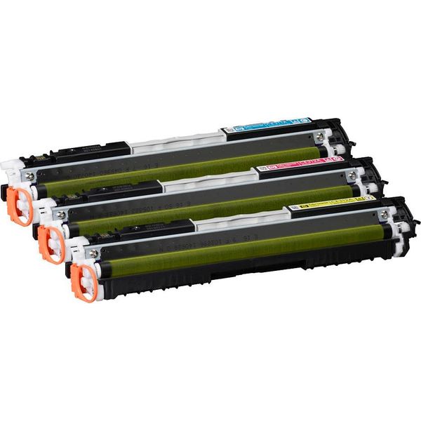 Hp 126A Cmy 3-Pack Lj Toner Cart, CF341A (1,000 / 1,000 / 1,000 Pages)-image