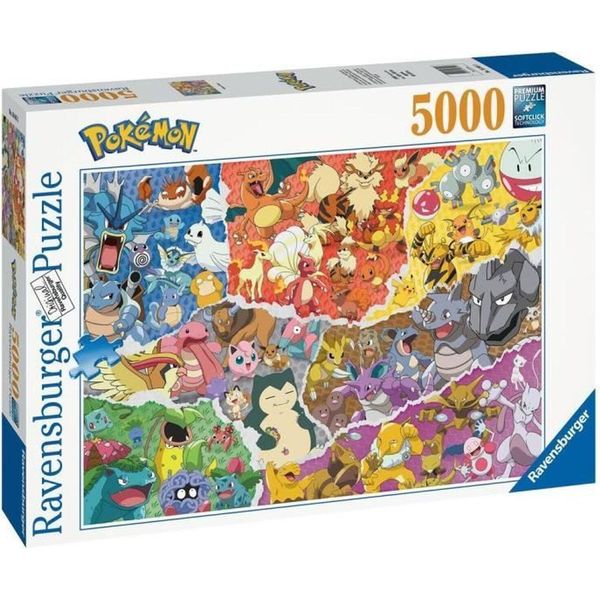 5000 Piece Puzzle - PokéMon Allstars - Ravensburger-image