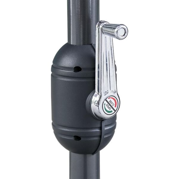 Ombrellone Karpal 3,5 M Idrorepellente Da Giardino UV40+ Patio Con Manovella Colore:Verde-image