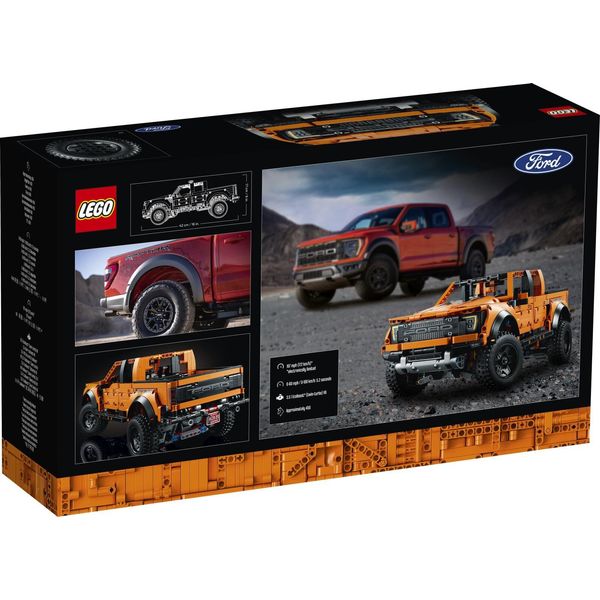 Lego 42126 Technic Ford F-150 Raptor Pick-Up, Modellino Di Auto Per Adulti, Esclusivo Modello Da Collezione-image