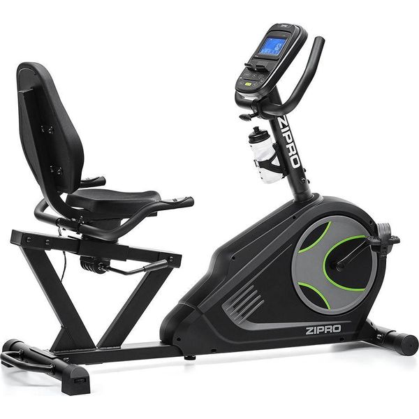 Zipro Glow Recumbent Bike | Ergometro Recumbent Per L'allenamento A Casa | Cyclette Con 8 Livelli Di Resistenza | Cyclette Bluetooth, Bicicletta-image
