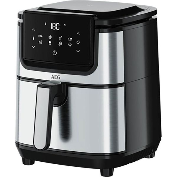 Aeg AF6-1-4ST Friggitrice Ad Aria Calda Singola 3,5 L Stand-Alone 1500 W Nero, Acciaio Inox-image