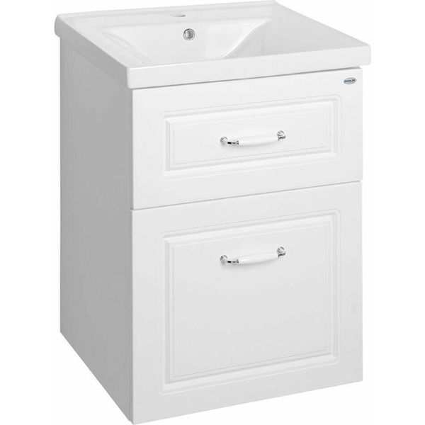 Aqualine Favolo - Mobile Lavabo 518X725X440 Mm, Bianco Opaco FV255-image