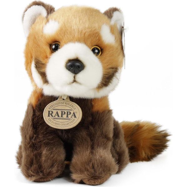 Rappa Peluche Panda Rosso Seduto 18 Cm ECO-FRIENDLY-image