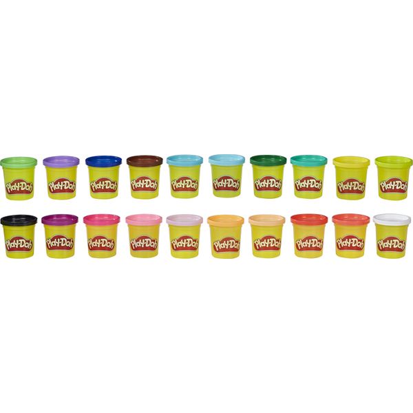 Hasbro E9413 Play-Doh Super Colour Pack 40 Pezzi Di Argilla Da Modellare Per Bambini 3,92 Kg Nuovo-image