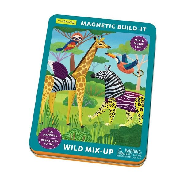 Set Magnetico Di Animali Selvatici Mudpuppy-image