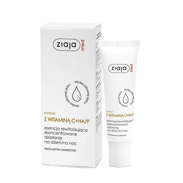 Trattamento Dermatologico Crema Giorno Rivitalizzante Essenza Giorno E Notte Per Donna 30 - Ziaja Med-image