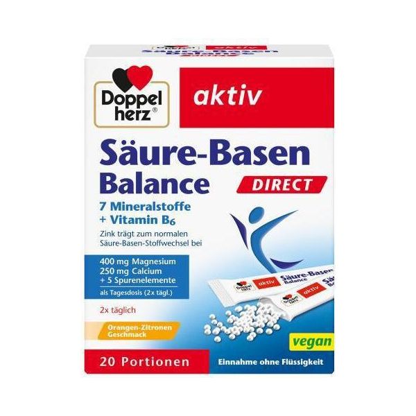 Doppio Cuore Equilibrio Acido-Base Diretto Pellet 20 Capsule-image