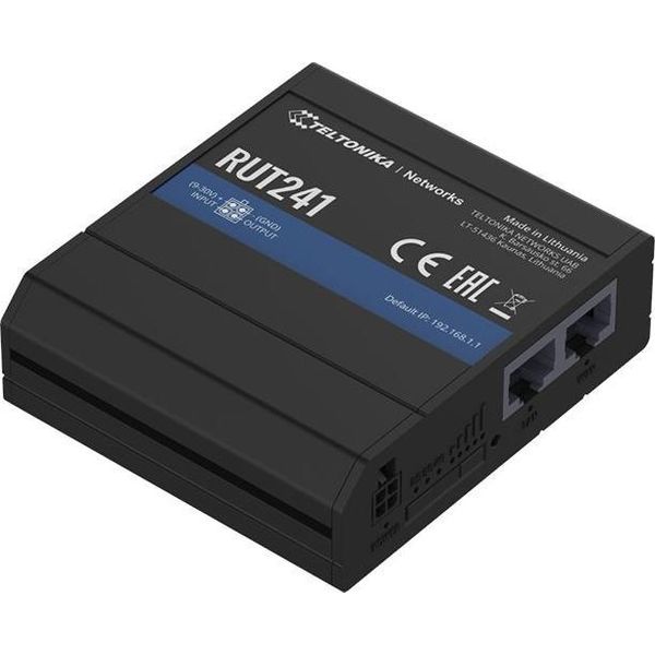 Router Industriale Compatto 4G/LTE E Wlan Di Teltonika, Con Ethernet E I/O Router Lte / 3G (RUT241010000)-image