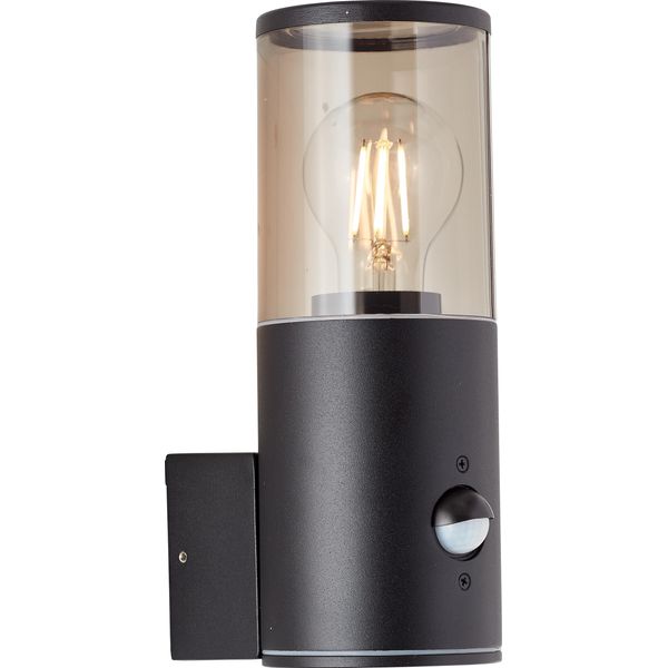 Brillante Applique Da Esterno Sergioro | Luce Decorativa Da Esterno | Antracite | Con Rilevatore Di Movimento | 1X E27 Max. 20 W | IP44-image