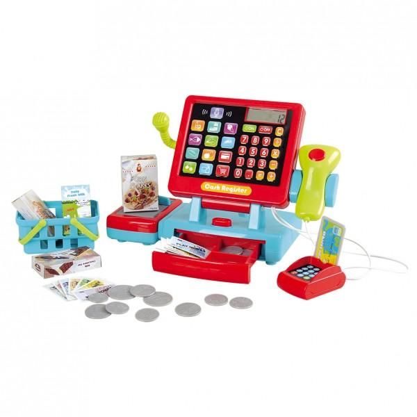 Registratore Di Cassa Touch Con Accessori, In Plastica A Batteria Con Suono-image