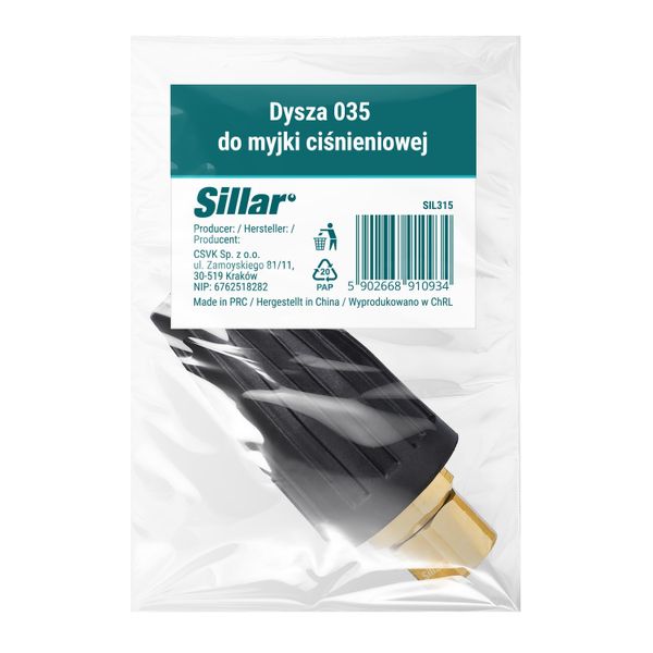 Ugello Sillar Per Idropulitrici, Connettore M18F, 240 Bar, Compatibile Con KäRcher Hd / Hds-image