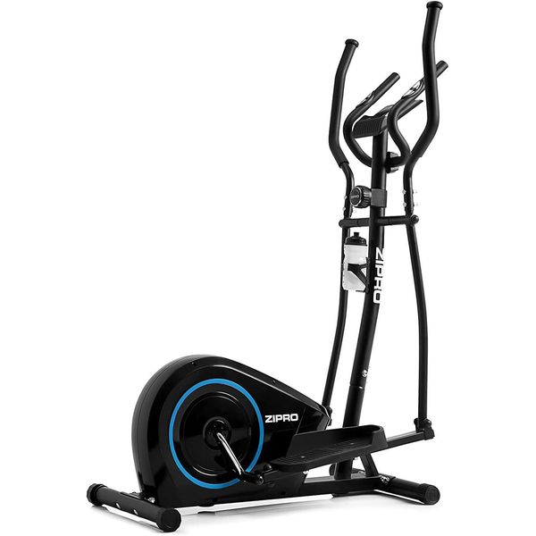 Zipro Crosstrainer & Ellipsentrainer Burn – Cyclette Magnetica Per Uso Domestico Attrezzo Fitness Silenzioso Con Massa Volanica Di 7 Kg, Misuratore Di Frequenza Cardiaca E Supporto Per Tablet-image