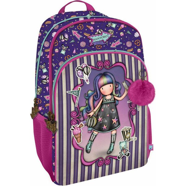 Zaino Scuola Gorjuss Up And Away Viola (29 X 45 X 17 Cm)-image
