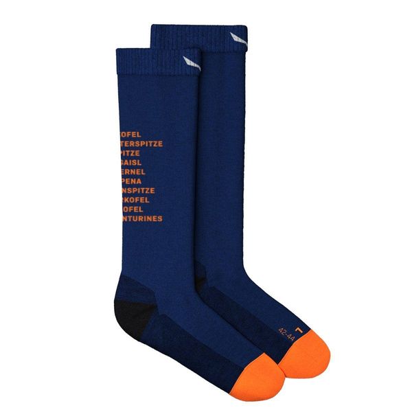 Calze Ortles Dolomites Merino Uomo - Salewa, Colore:8621 Electric, Taglia:39-41-image