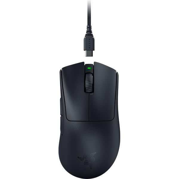 Razer Deathadder V3 Pro, Destro, Ottico, Rf Wireless + Usb Type-C, 30000 Dpi, Nero-image