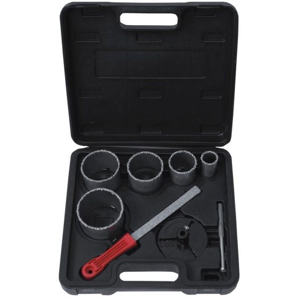 Dedra Ded1519 Con Frese, Punzoni E Lime Hm 33, 53, 67, 73, 83 Mm Con Lima-image