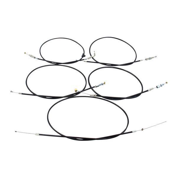 Set Di Cavi Bowden Neri Per ZüNdapp Zr 10 Tipo 447-110 (N. Fg 9079009 - 9132689)-image