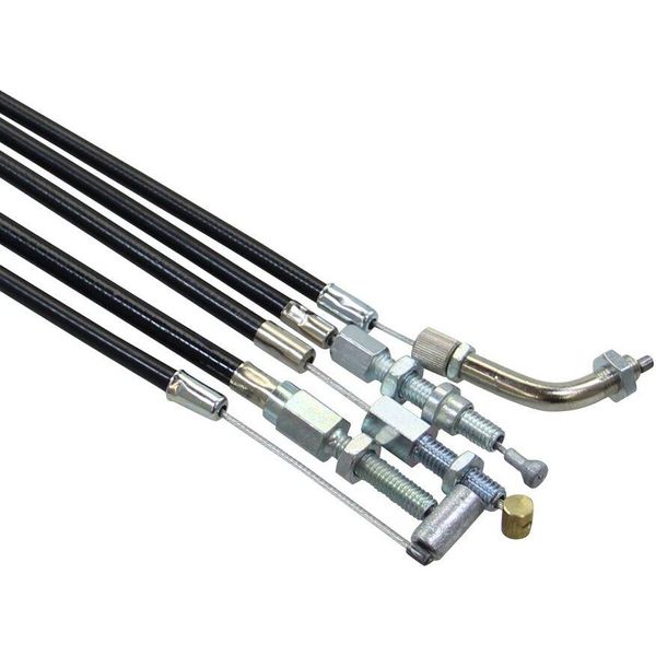 Set Di Cavi Bowden Neri Per ZüNdapp Zd 30 Tipo 446-200 (N. Fg 9235093 - 9744036)-image