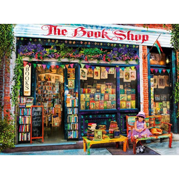 Puzzle Bluebird The Bookshop Kids - Giocattolo Colorato Da 4000 Pezzi-image