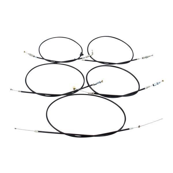 Set Di Cavi Bowden Neri Per ZüNdapp Zr 30 Tipo 447-100 (N. Fg 9079009 - 9132689)-image